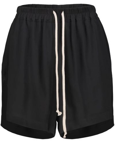 Rick Owens Short Shorts - Black