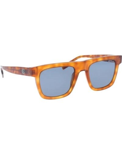 Montblanc Stylische sonnenbrille für ultimativen schutz - Blau