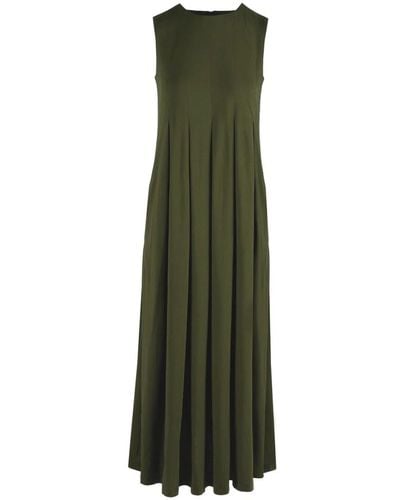 Bomboogie Jersey long dress - Verde