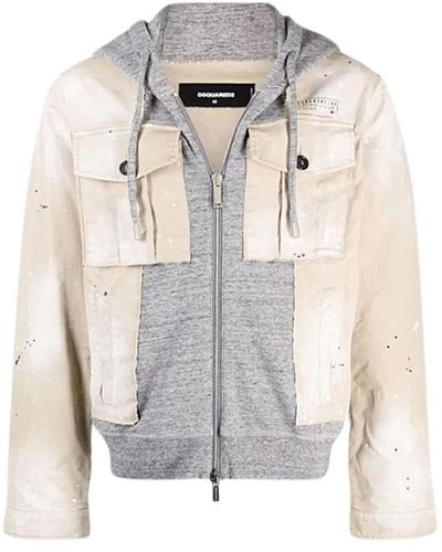 DSquared² Jackets > light jackets - Blanc