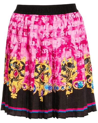Versace Short Skirts - Pink