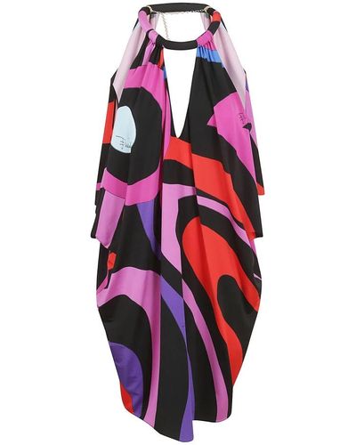 Emilio Pucci Short Dresses - Multicolour