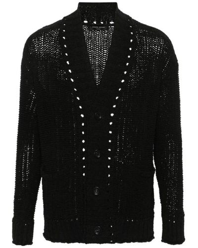 Roberto Collina Knitwear > cardigans - Noir