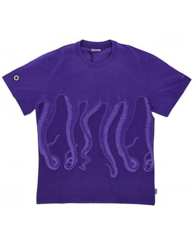 Octopus T-Shirts - Lila