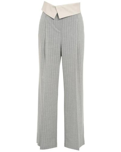 Liu Jo Wide Trousers - Grey