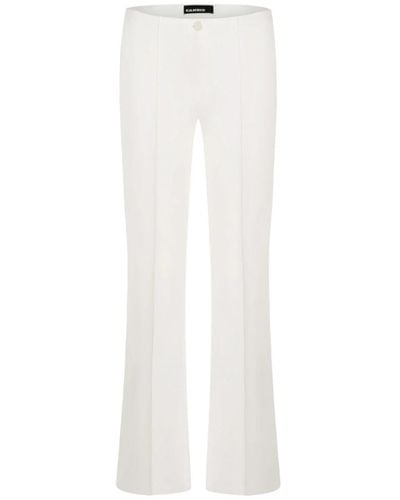 Cambio Straight Trousers - Weiß