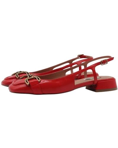 Bibi Lou Shoes > flats > ballerinas - Rouge