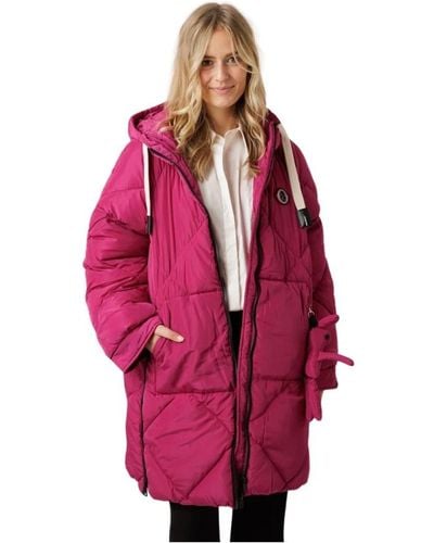 Ottod'Ame Winter Jackets - Red