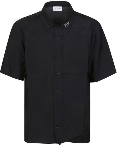 FAMILY FIRST Short Sleeve Shirts - Black
