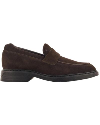 Hogan Shoes > flats > loafers - Marron