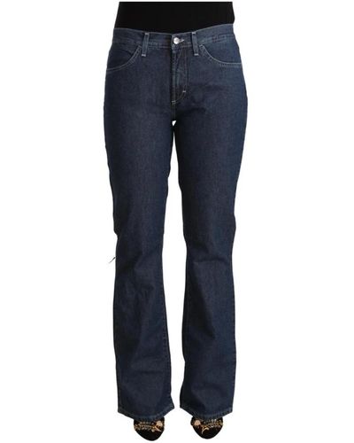 Gianfranco Ferré Jeans > boot-cut jeans - Bleu