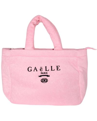 Gaelle Paris Tote Bags - Pink