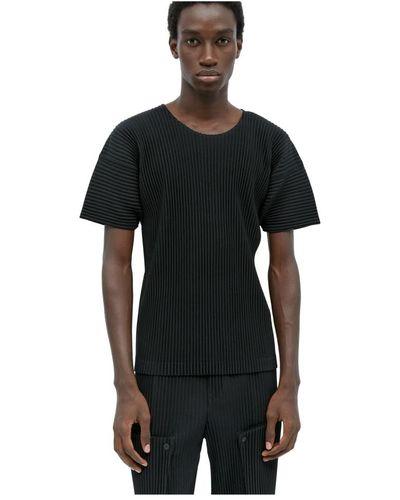 Issey Miyake Tops > t-shirts - Noir