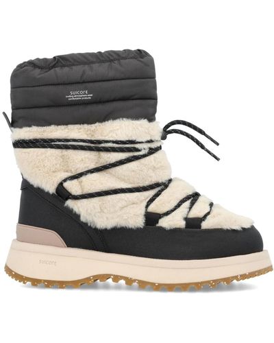 Suicoke Shoes > boots > winter boots - Noir