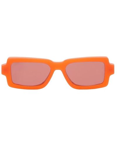 Retrosuperfuture Exzentrische pilastro sonnenbrille - Orange