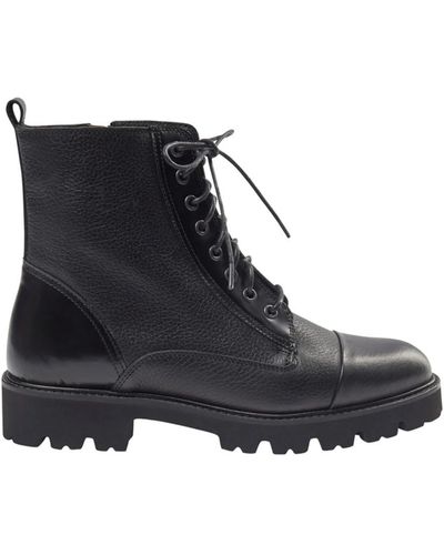 Mos Mosh Lace-Up Boots - Black