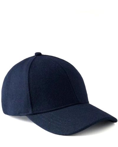 Woolrich Cappellino da baseball in lana - Blu