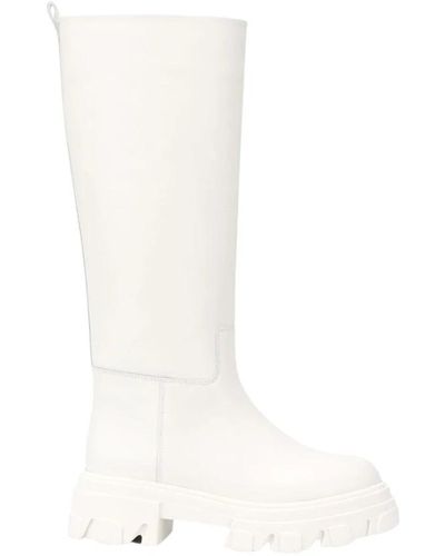 Gia Borghini High Boots - White