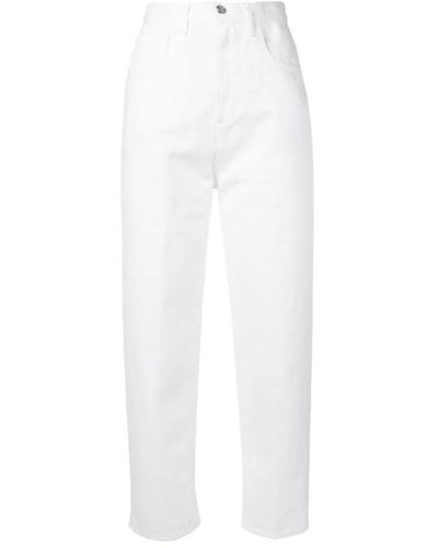 Moncler Straight Jeans - White