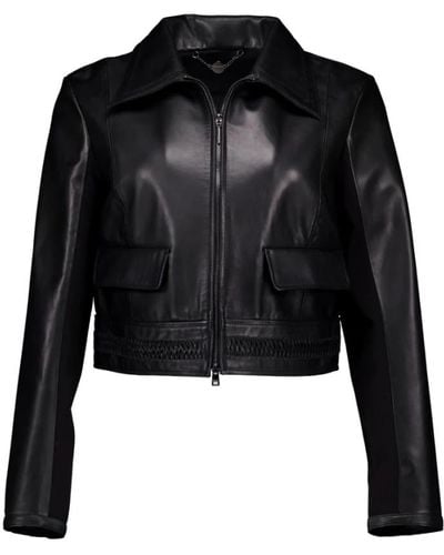 Marc Cain Leather jackets - Schwarz
