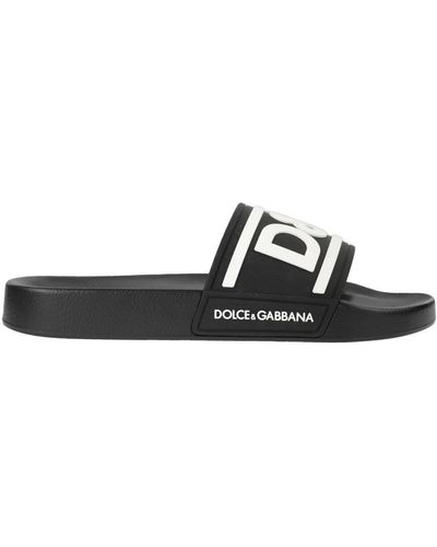 Dolce & Gabbana Sliders - Black