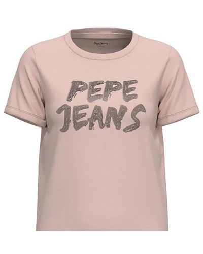 Pepe Jeans Camiseta elegante - Rosa