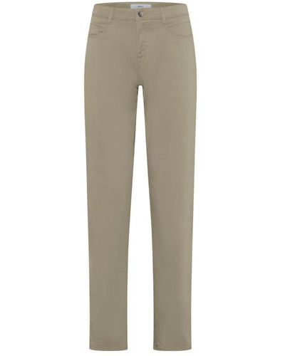 Brax Slim-Fit Trousers - Grey