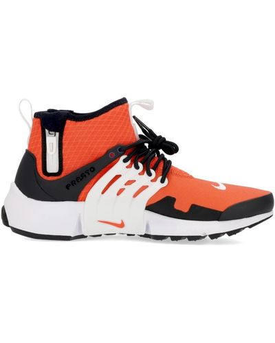 Nike Utility mid sneakers /schwarz/weiß - Rot