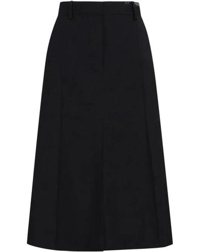 Marni Midi Skirts - Black