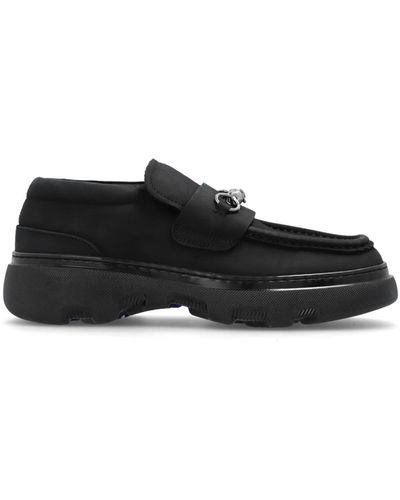 Burberry Shoes > flats > loafers - Noir