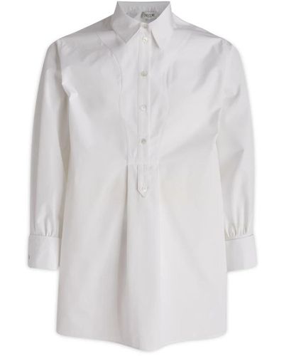 Del Core Stylische hemden - Weiß