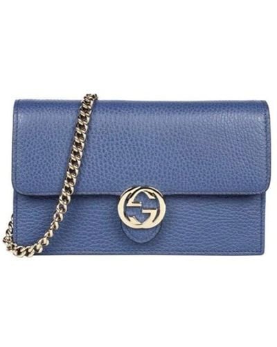 Gucci Shoulder Bags - Blue