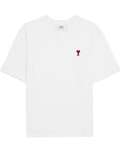 Ami Paris T-camicie - Bianco