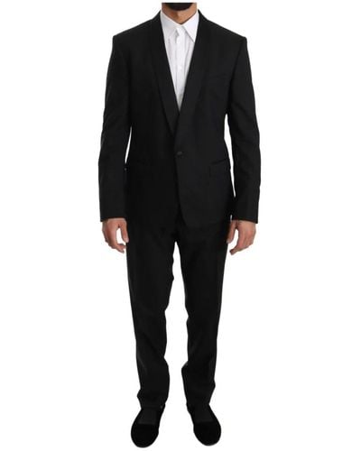 Dolce & Gabbana Single breasted suits - Nero