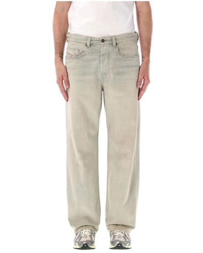 DIESEL Straight Jeans - Grey