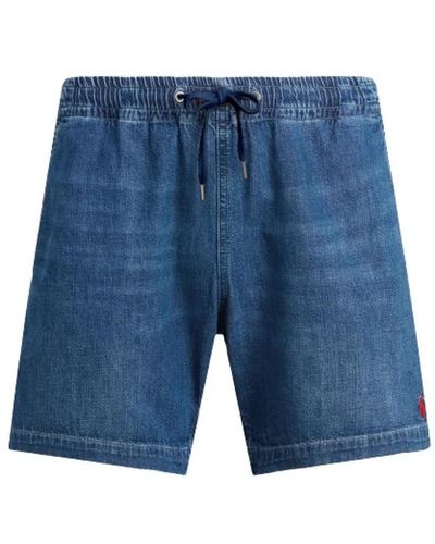 Polo Ralph Lauren Shorts > denim shorts - Bleu
