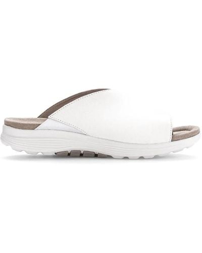 Gabor Shoes > flip flops & sliders > flip flops - Blanc