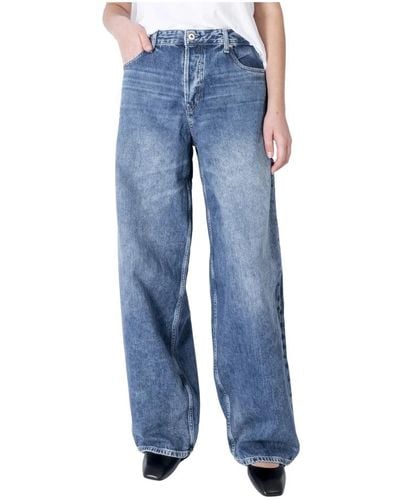 AG Jeans Vintage wide leg jeans - Blau