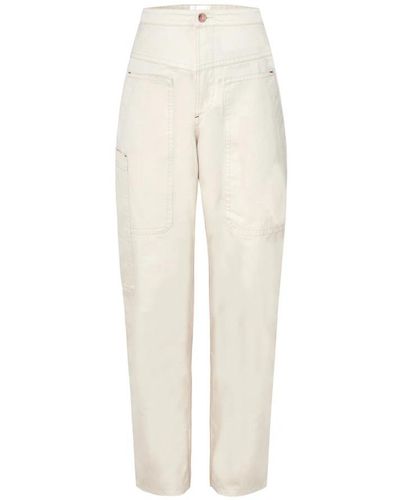 Isabel Marant Tapered Trousers - White