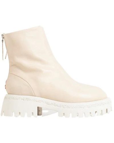 Halmanera Ankle Boots - White