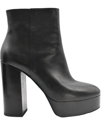 Twin Set Heeled Boots - Black