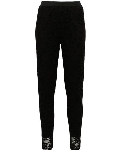 Twin Set Trousers > leggings - Noir