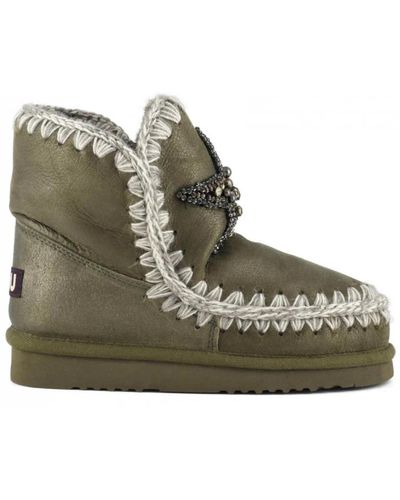 Mou Winter Boots - Green