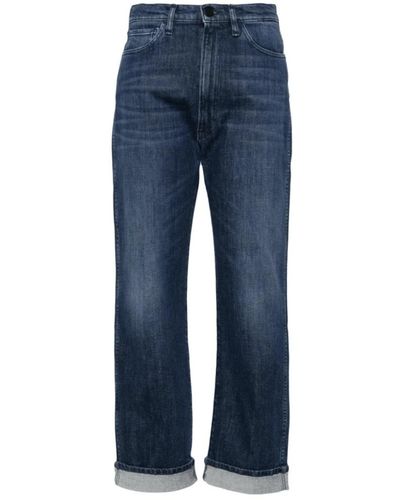 3x1 Cropped jeans - Blau