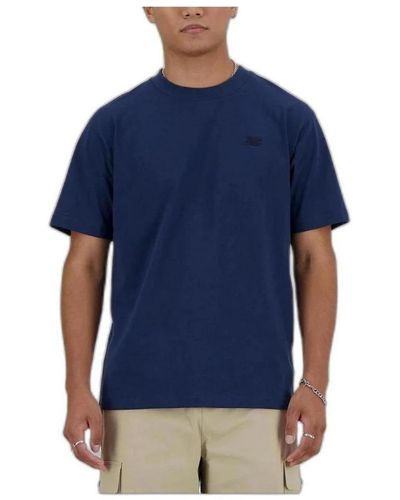 New Balance T-Shirts - Blue