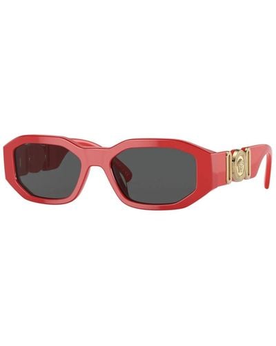 Versace Rot/graue junior sonnenbrille