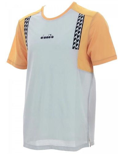 Diadora T-shirt de tennis homme ss t-shirt clay - Blu