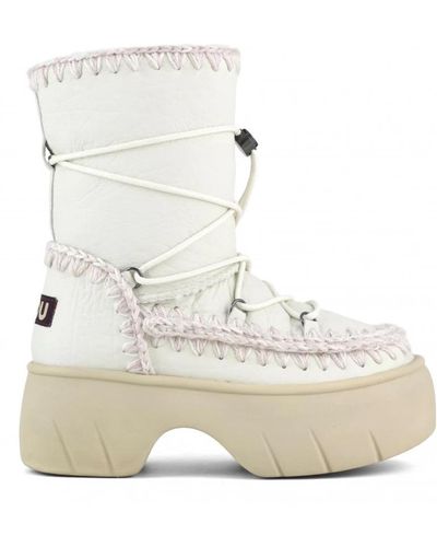 Mou Winter Boots - White