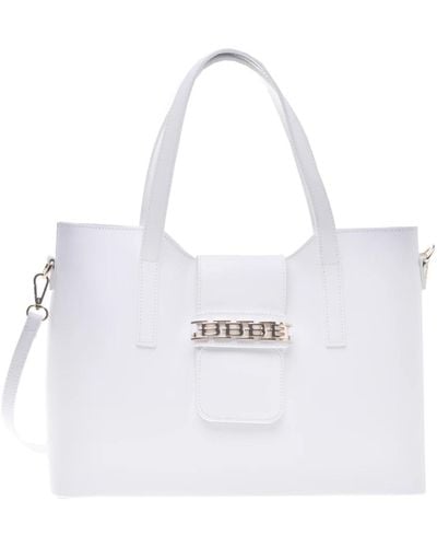 Baldinini Leather shoulder bag - Weiß