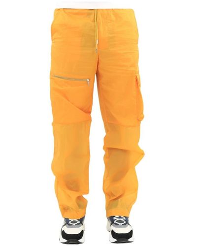 Moncler Straight Trousers - Orange